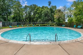 Philadelphia apartment for rent - Residents enjoy a refreshing pool, fitness center, and planned community events.