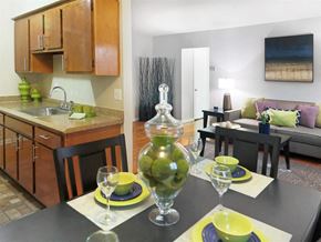Allentown apartment for rent - A dining area in each home offers a place for family meals or casual get-togethers with friends.