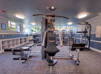 Fitness center with 24 hr access