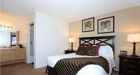 Loma Linda apartment for rent - Living room with sofa and tv at Loma Linda Springs, California