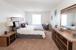 Angola apartment for rent - Master Bedroom at Crosswait Estates in Angola, IN