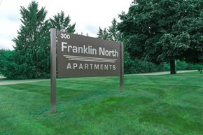 Dewitt apartment for rent - a sign apartments in the middle of a field