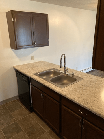 Sturgis apartment for rent - a kitchen with a sink and a counter top