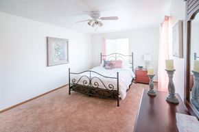 Kendallville apartment for rent - Master Bedroom at Nelson Estates Apartments,1815 Raleigh Ave, Kendallville, IN 46755