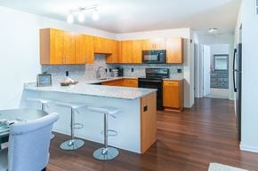 Temperance apartment for rent - Fully Equipped Kitchen at Oliver Apartments, Temperance, MI