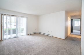 Port Austin apartment for rent - Living room Crawford Apartments, 8640 Independence Ave, Port Austin, MI 48467