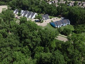 East Lansing apartment for rent - Aerial View Of Community at Raleigh House Apartments, MRD Apartments, East Lansing, Michigan