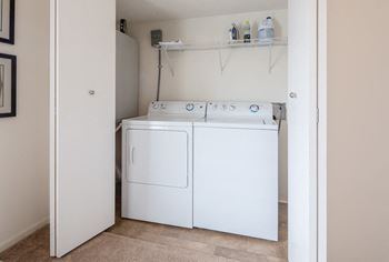 Washer and dryer connections