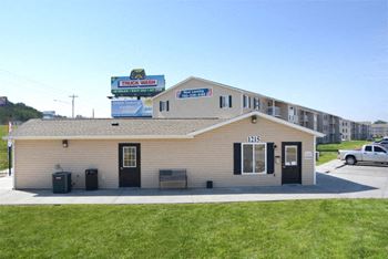 Onsite management office with package receiving