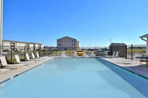 Lawton apartment for rent - Crystal clear pool at Ross Estates  Apartments, MRD Conventional, Oklahoma, 73505