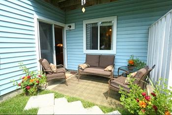 Patio outdoor seating