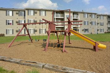 Playground with swings