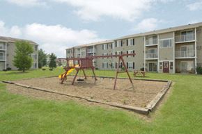 Evansville apartment for rent - Playground For Children at Hornbrook Estates Apartments, Indiana