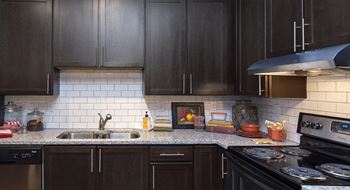 Granite counter tops at riverwood apartments