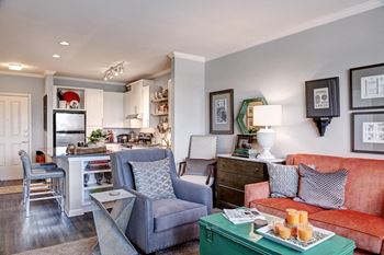 Open floor plans at walton westside