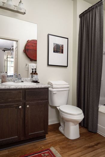 Luxurious baths with garden tubs