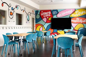 Adventure center with complimentary (click for video) after-school enrichment programs for k-5th grade students (click for virtual tour)