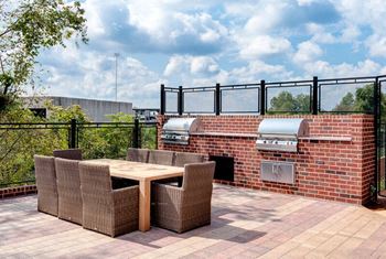 Bbq pool area at walton westside
