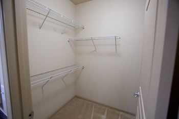 Large, walk-in closets