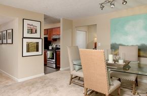 Smyrna apartment for rent - Walton Grove Model Apartment Dining Area, Smyrna GA