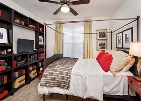 Alpharetta apartment for rent - Model Bedroom at Walton Bluegrass, Alpharetta, 30005