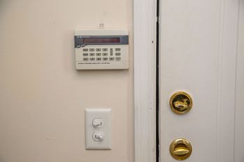 Pre-wired for alarm system