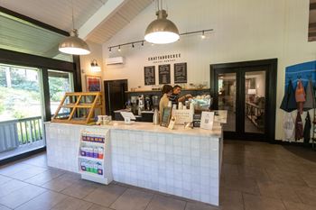 On-site coffee shop