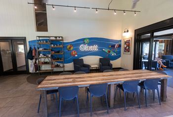 On-site coffee shop