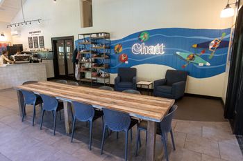 On-site coffee shop