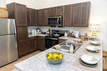 Bright, open floor plans with expansive windows offer an abundance of light