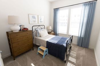 Bright, open floor plans with expansive windows offer an abundance of light