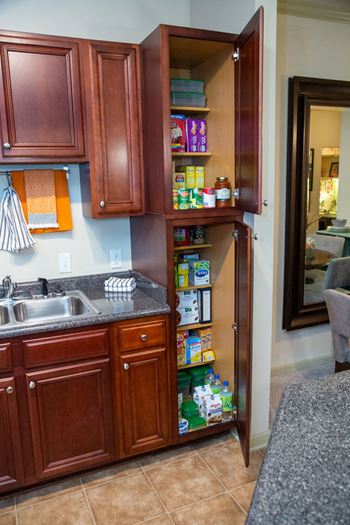 Kitchen storage pantry