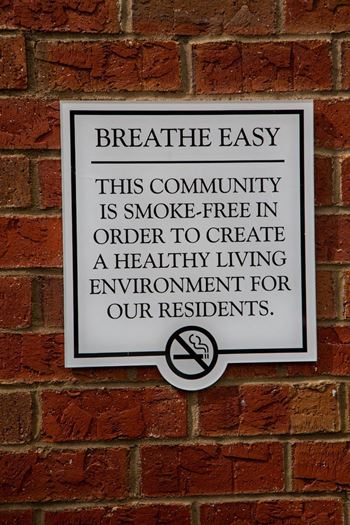 Breathe easy - we're smoke free
