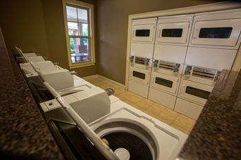 Community laundry facilities
