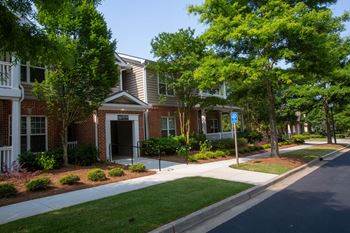 Pedestrian-friendly sidewalks throughout