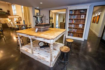 Dining table chair area