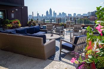 Walton westside apartment rooftop deck
