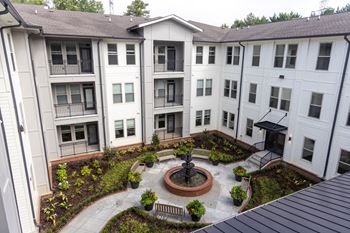 Beautiful courtyard with comfortable seating areas