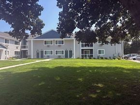 Sayville apartment for rent - Exterior from Easy Street at Brookwood at Sayville, Sayville, New York
