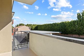 Large balcony