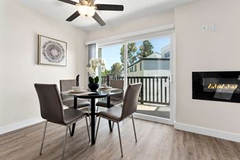 Elegant dining space