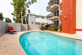 Culver City apartment for rent - Pool View at Parkway Terrace Apartments, Culver City
