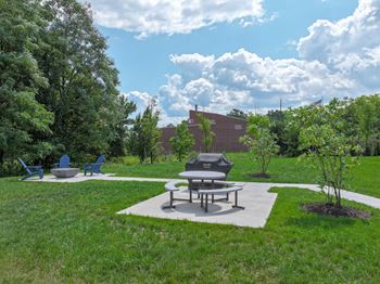 Fire pit recreation area