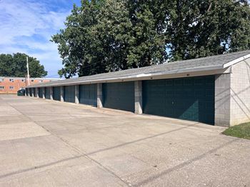 Ample parking area and detached garages available