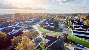 Copley apartment for rent - Aerial View at Highlands of Heritage Woods, Copley