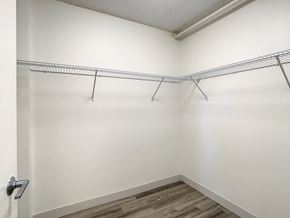 Orlando apartment for rent - an empty room with white walls and a wooden floor