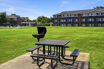 Grilling areas