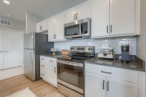 Omaha apartment for rent - Kitchen With Stainless Steel Appliances
