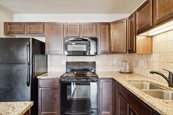 Black appliances