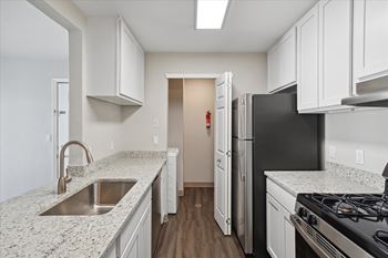 Wood-style vinyl flooring
